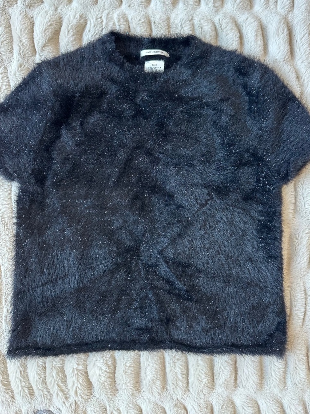 Girls’ Zara Super Fancy Collection Short-Sleeve Sweater